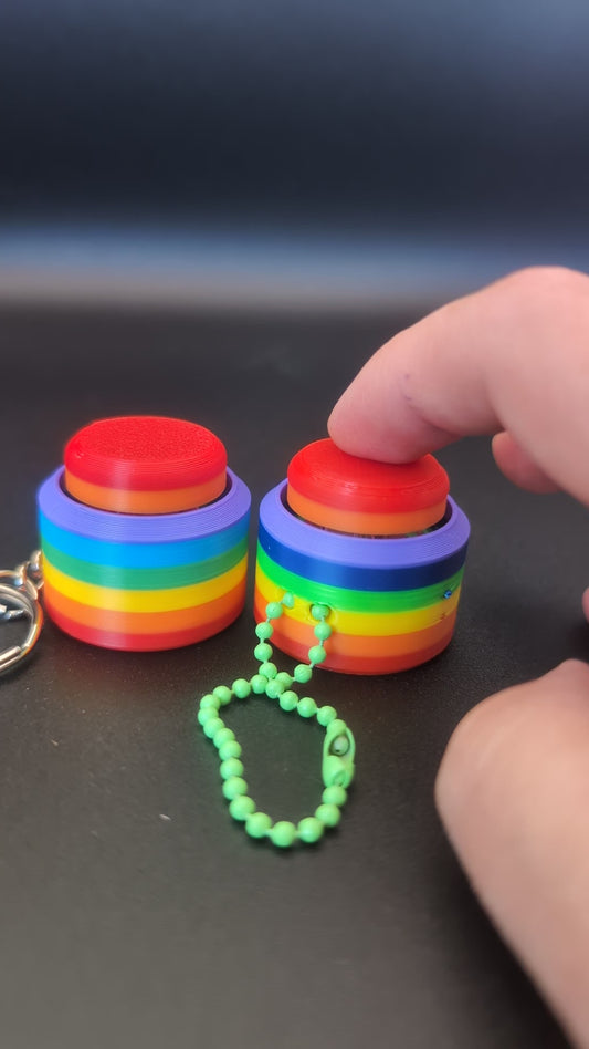 Queer Clicker Keychain
